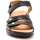 Chaussures Femme Sandales et Nu-pieds Pediconfort Sandales ouverture totale à aérosemelle Noir