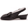 Chaussures Femme Sandales et Nu-pieds Pediconfort Sandales en cuir au confort maxi Noir