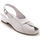 Chaussures Femme Sandales et Nu-pieds Pediconfort Sandales en cuir au confort maxi Blanc