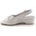 Chaussures Femme Sandales et Nu-pieds Pediconfort Sandales en cuir extra-larges Blanc