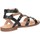Chaussures Fille Sandales et Nu-pieds Dianetti Made In Italy I9749L Sandales Enfant NOIR Noir
