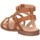 Chaussures Fille Sandales et Nu-pieds Dianetti Made In Italy I9749L Sandales Enfant CUIR Marron