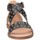 Chaussures Fille Sandales et Nu-pieds Dianetti Made In Italy I9733 Sandales Enfant NOIR Noir