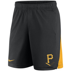 Vêtements Shorts / Bermudas nike yellow Short MLB Pittsburgh Pirates N Multicolore