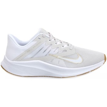Chaussures Femme Running / trail Nike Quest 3 Blanc, Gris