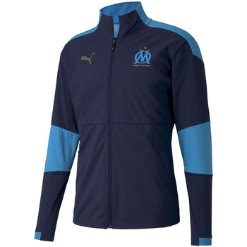 Vêtements Homme Vestes de survêtement Puma de football  OLYMPIQUE DE MARSEILLE Bleu