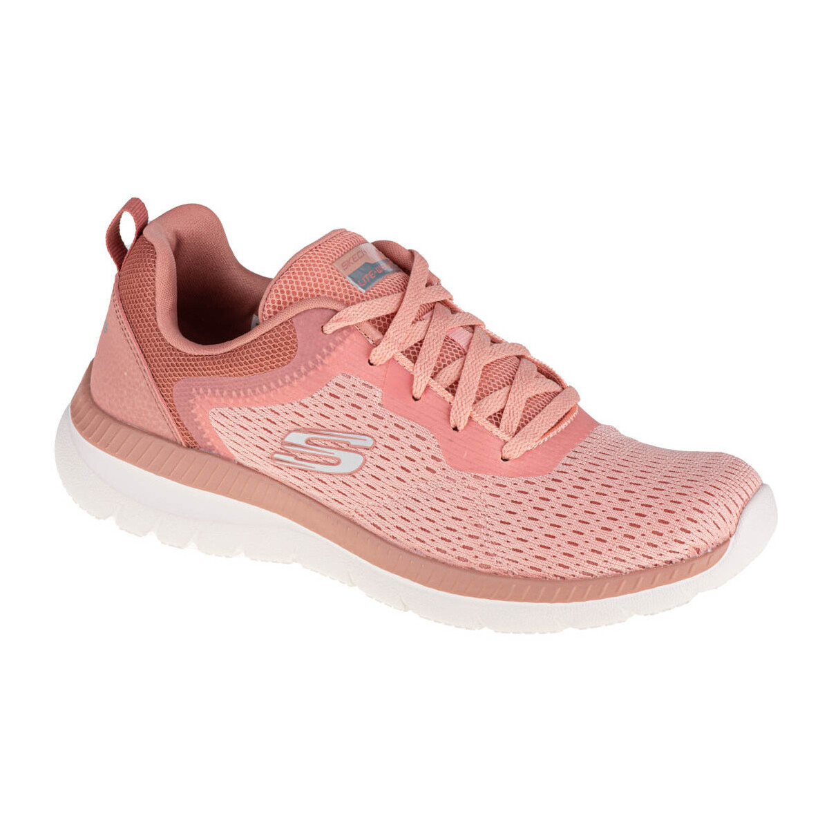 Chaussures Femme Baskets basses Skechers Bountiful - Quick Path Rose