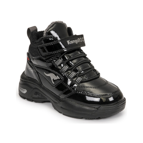 Chaussures Fille Baskets montantes Kangaroos KC-ICY EV RTX Noir