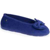 Chaussures Femme Chaussons Isotoner chaussons ballerine everywear bleu Bleu