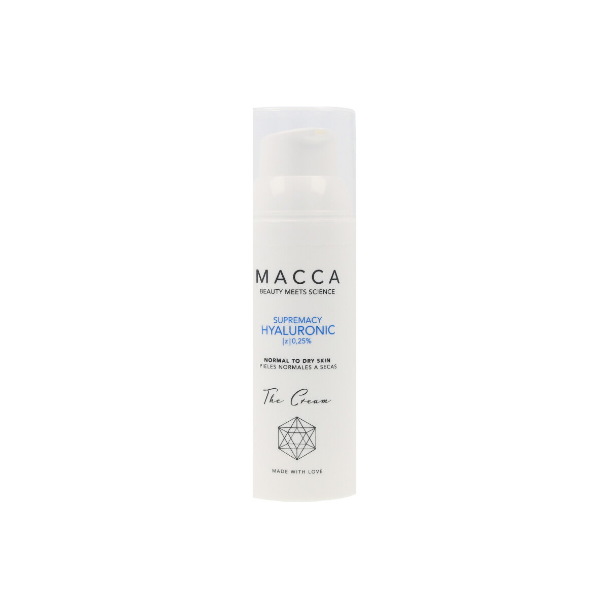 Beauté Hydratants & nourrissants Macca Supremacy Hyaluronic Z 0,25% Cream Normal To Dry Skin 