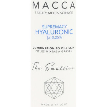 Beauté Hydratants & nourrissants Macca Supremacy Hyaluronic 0,25% Emulsion Combination To Oily 50 M 
