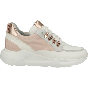 Chaussures Femme Baskets basses iOS et Android Sneaker Rosa/Weiß