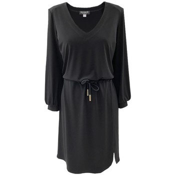 Georgedé Robe Sweat Olivia Noire Noir - Vêtements Robes Femme 129,00 €