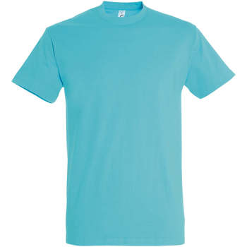Vêtements Femme T-shirts manches courtes Sols IMPERIAL camiseta color Azul Atolon Azul