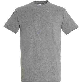 Vêtements Femme T-shirts manches courtes Sols IMPERIAL camiseta color Gris Mezcla Gris