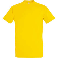 Vêtements Femme T-shirts manches courtes Sols IMPERIAL camiseta color Amarillo Amarillo