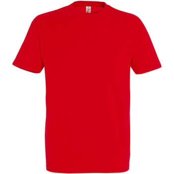 Vêtements Femme T-shirts manches courtes Sols IMPERIAL camiseta color Rojo Rouge