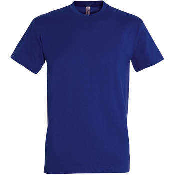 Vêtements Femme T-shirts manches courtes Sols IMPERIAL camiseta color Azul Ultramarino Azul