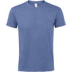 Vêtements Femme T-shirts manches courtes Sols IMPERIAL camiseta color Azul Azul