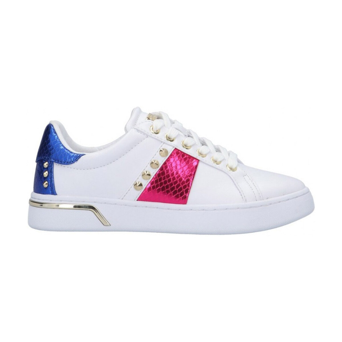 Chaussures Femme Baskets mode Guess FL5LATELE12 Blanc