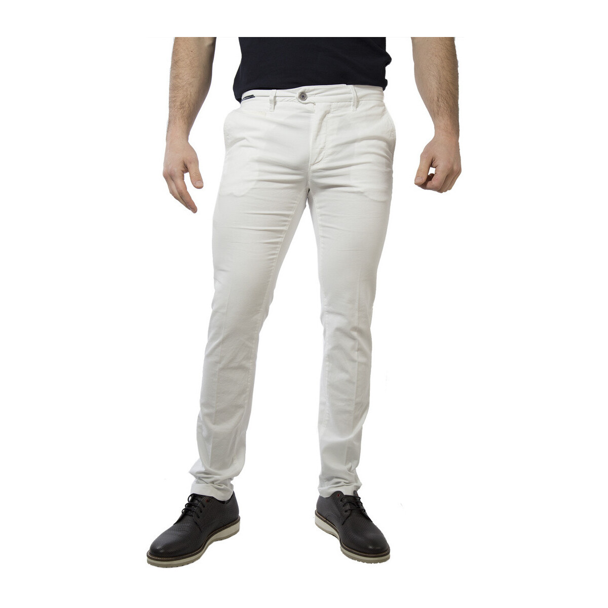 Vêtements Homme Pantalons Teleria Zed ROBIN GB Blanc
