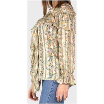 Kebello blouse imprimé floral Beige F Beige
