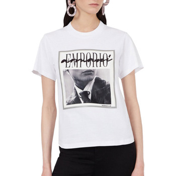 Vêtements Femme T-shirts & Polos Emporio Armani puchowe 3K2T7I2J30Z Blanc
