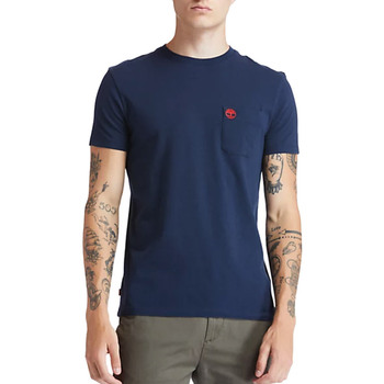 Vêtements Homme T-shirts & Polos Timberland TB0A2CQY433 Bleu