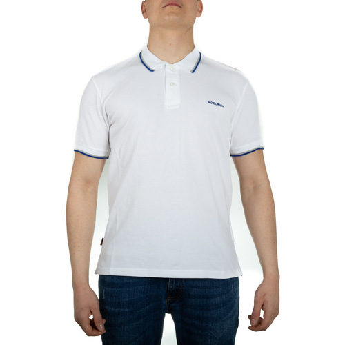 Vêtements Homme T-shirts & Clothing Polos Woolrich WOPO0013MR Blanc