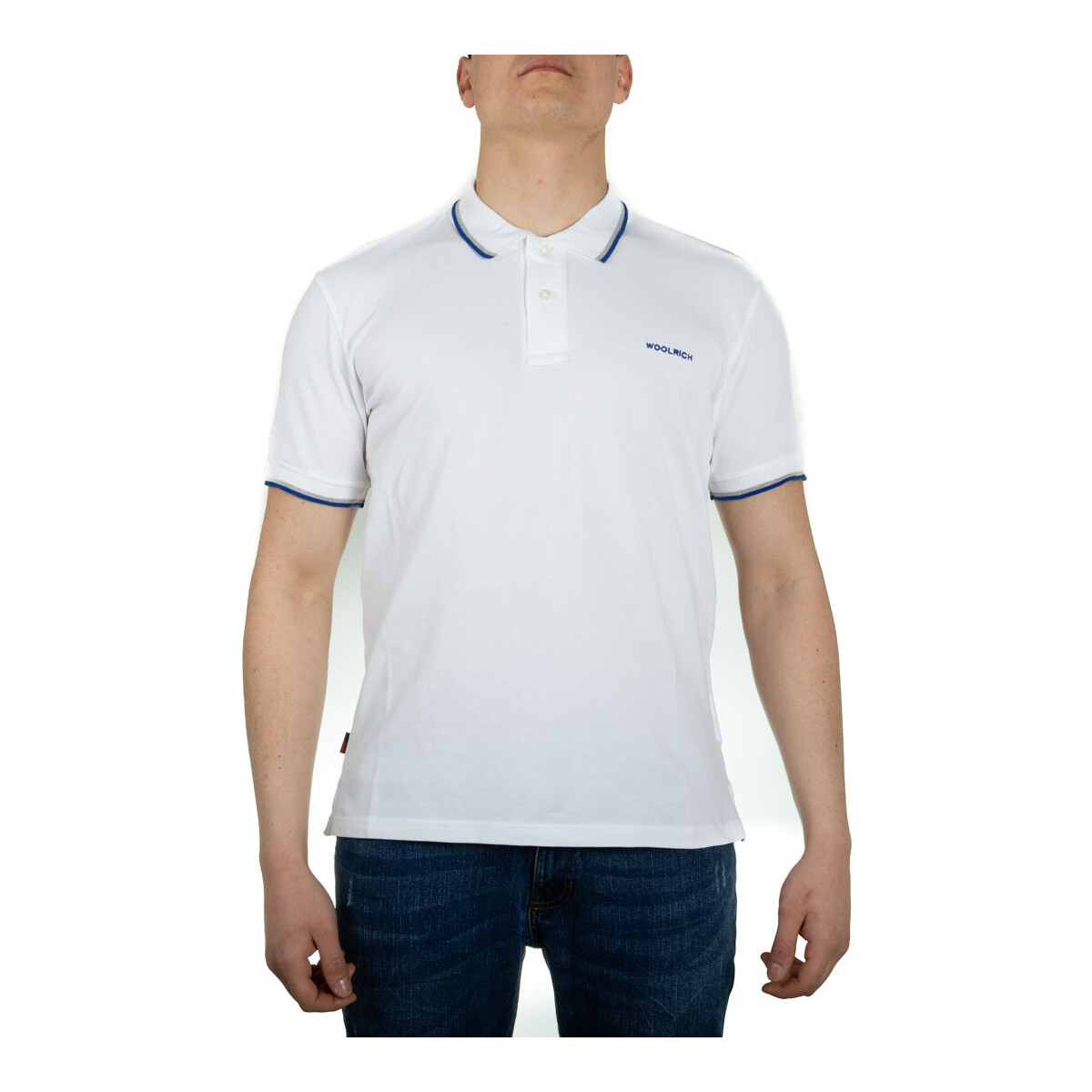 Vêtements Homme T-shirts & Polos Woolrich WOPO0013MR Blanc