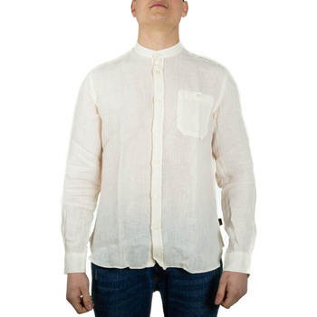 Vêtements Homme Chemises manches longues Woolrich WOSI0028MR Blanc