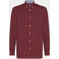Vêtements Homme Chemises manches longues Tommy Hilfiger MW0MW15052 Rouge
