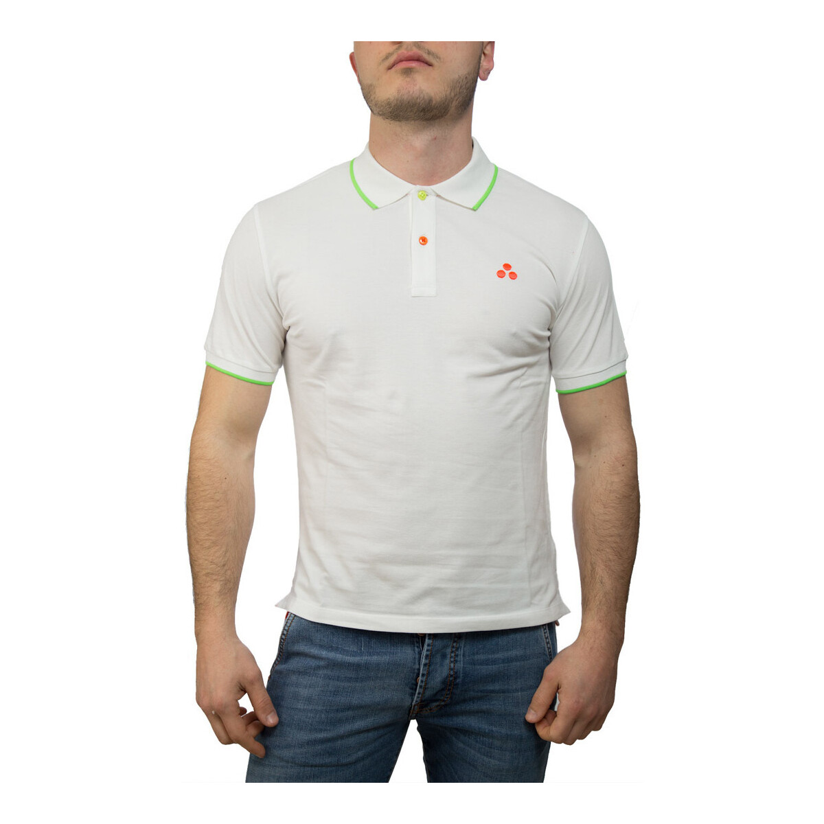 Vêtements Homme T-shirts & Polos Peuterey PEU3146STR Blanc
