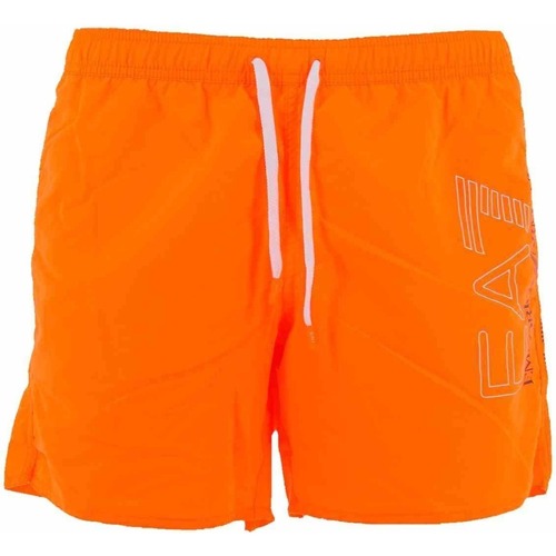Vêtements Homme Shorts / Bermudas Emporio Armani Tweed 9020001P724 Orange