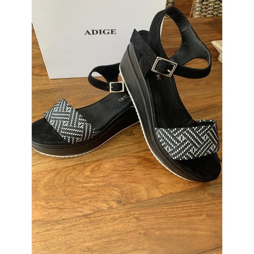 Chaussures Femme Linge de maison Adige sandales ADIGE Noir
