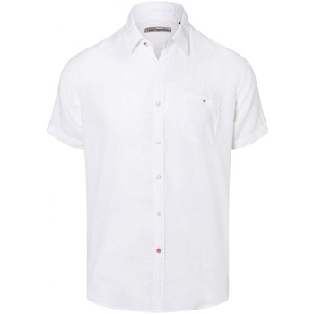 Vêtements Homme Chemises manches longues Timezone Chemise Homme manches courtes Timzeone ref 53166 Blanc Blanc