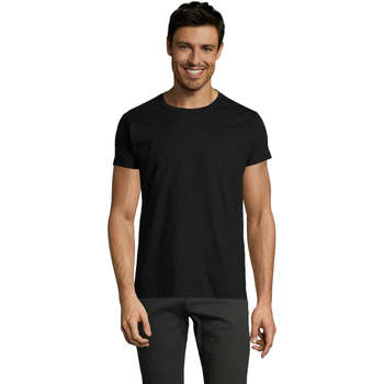 Vêtements Homme T-shirts manches courtes Sols Camiseta IMPERIAL FIT color Negro Noir