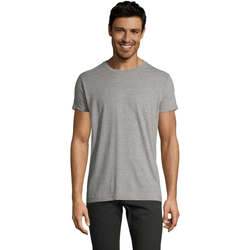 Vêtements Homme T-shirts manches courtes Sols Camiseta IMPERIAL FIT color Gris mezcla Gris