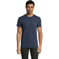 Vêtements Homme T-shirts manches courtes Sols Camiseta IMPERIAL FIT color Denim Azul