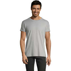 Vêtements Homme T-shirts manches courtes Sols Camiseta IMPERIAL FIT color Gris  puro Gris