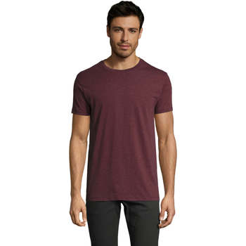 Vêtements Homme T-shirts manches courtes Sols Camiseta IMPERIAL FIT color Oxblood Otros
