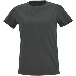 Vêtements Femme T-shirts manches courtes Sols Camiseta IMPERIAL FIT color Gris oscuro Gris