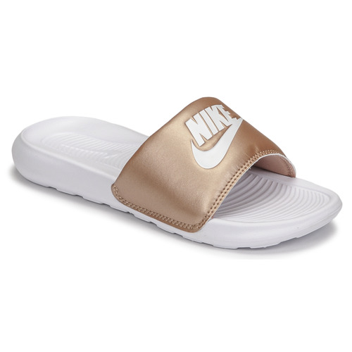 Chaussures Femme Claquettes reintroduced Nike W reintroduced NIKE VICTORI ONE SLIDE Marron