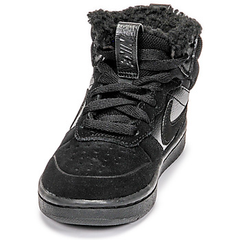 Chaussures  Nike COURT BOROUGH MID 2 BOOT PS Noir - Livraison Gratuite 