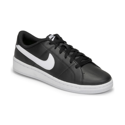 Chaussures Nike WMNS NIKE COURT ROYALE 2 NN Noir / Blanc - Livraison Gratuite 
