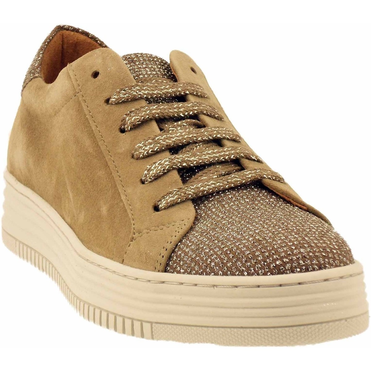 Chaussures Femme Baskets mode Coco & Abricot VO972A Beige