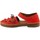 Chaussures Femme Sandales et Nu-pieds Coco & Abricot V1818H-SABAL Rouge
