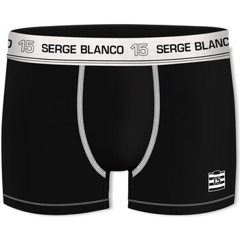 Sous-vêtements Homme Boxers Serge Blanco Boxer coton homme Class' Noir