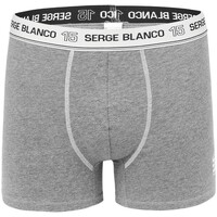 Sous-vêtements Homme Boxers Serge Blanco Boxer coton homme Class' Gris