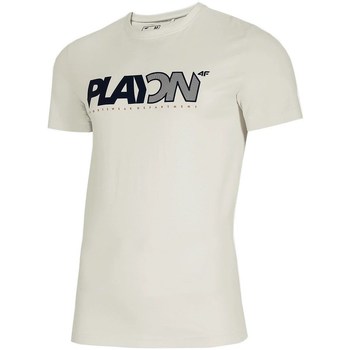 Vêtements Homme T-shirts manches courtes 4F TSM013 Blanc